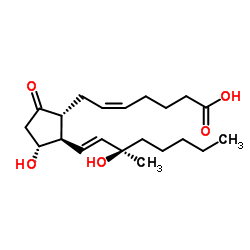 15(R)-15-甲基前列腺素E2结构式