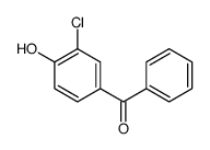 3'-Chloro-4'-hydroxybenzophenone结构式