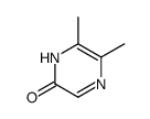 5,6-二甲基吡嗪-2(1H)-酮结构式