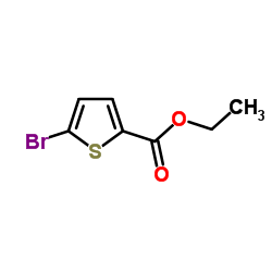 Ethyl 5-bromothiophene-2-carboxylate Structure