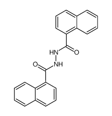 N,N'-di-[1]naphthoyl-hydrazine结构式