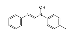 N-hydroxy-N'-phenyl-N-p-tolyl-formamidine结构式