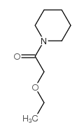 Piperidine,1-(ethoxyacetyl)-结构式
