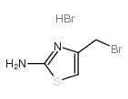 4-溴甲基噻唑-2-氨基溴酸盐结构式