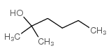 2-Hexanol, 2-methyl- Structure
