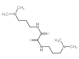 Ethanedithioamide,N1,N2-bis[3-(dimethylamino)propyl]- structure