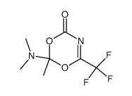 2-dimethylamino-2-methyl-6-trifluoromethyl-[1,3,5]dioxazin-4-one结构式