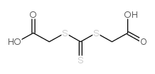 双(羧甲基)三硫代碳酸盐结构式