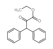 ethyl 2-oxo-3,3-diphenyl-propanoate Structure