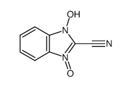1H-Benzimidazole-2-carbonitrile,1-hydroxy-,3-oxide(9CI) Structure