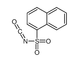 N-(oxomethylidene)naphthalene-1-sulfonamide结构式