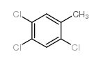 2,4,5-三氯甲苯结构式