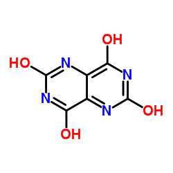 2,4,6,8-四羟基嘧啶并[5,4-D]嘧啶结构式