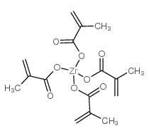 四甲基丙烯酸锆结构式