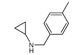 N-(4-甲基苄基)环丙胺图片