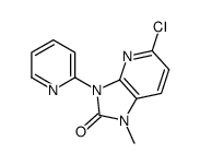 5-chloro-1-methyl-3-pyridin-2-ylimidazo[4,5-b]pyridin-2-one Structure