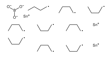 tris[(tributylstannyl)oxy]borane结构式