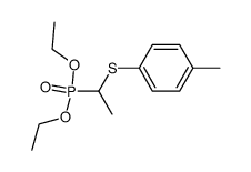 (+/-)-α-dimethylphosphorylethyl p-tolyl sulphide Structure