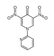 3,5-dinitro-1-(2-pyridyl)-4-pyridone结构式