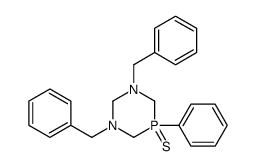1,3-dibenzyl-5-phenyl-5-sulfanylidene-1,3,5λ5-diazaphosphinane Structure