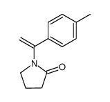 N-(1-[4-methylphenyl]ethenyl)-2-pyrrolidinone Structure