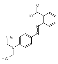 Benzoic acid,2-[2-[4-(diethylamino)phenyl]diazenyl]- Structure