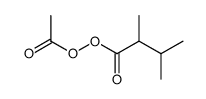 acetyl 2,3-dimethylbutyryl peroxide Structure