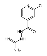 2-chloroisonicotinic acid 2-amidinohydrazide结构式