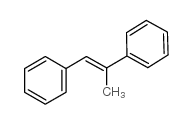 Benzene,1,1'-(1-methyl-1,2-ethenediyl)bis- Structure