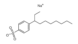 sodium p-(3-decyl)benzenesulphonate Structure