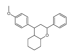 4-(4-methoxyphenyl)-2-phenyl-3,4,4a,5,6,7,8,8a-octahydro-2H-chromene Structure