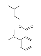 3-methylbutyl 2-(dimethylamino)benzoate Structure
