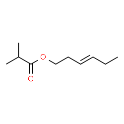 (E)-3-hexen-1-yl isobutyrate Structure