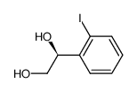 (S)-1-(2-iodophenyl)ethane-1,2-diol Structure
