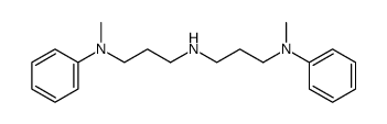 bis-[3-(N-methyl-anilino)-propyl]-amine Structure