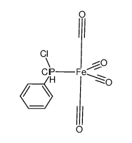 (dichloro-phenyl-phosphane)tetracarbonyliron Structure