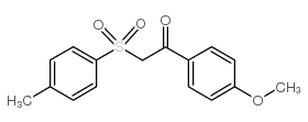 1-(4-METHOXYPHENYL)-2-[(4-METHYLPHENYL)SULFONYL]-1-ETHANONE结构式