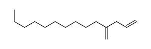 4-methylidenetetradec-1-ene Structure