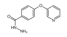 4-(吡啶-3-基氧基)-苯甲酸肼结构式