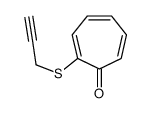 2-prop-2-ynylsulfanylcyclohepta-2,4,6-trien-1-one Structure