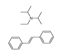 trans-stilbene-ethyldiisopropylamine Structure