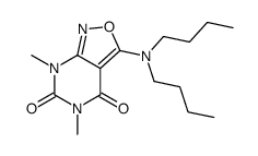 3-Dibutylamino-5,7-dimethyl-isoxazolo[3,4-d]pyrimidine-4,6(5H,7H)-dione Structure