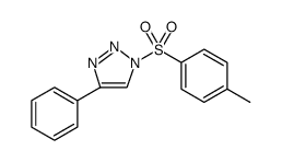 1H-1,2,3-Triazole, 1-[(4-methylphenyl)sulfonyl]-4-phenyl结构式