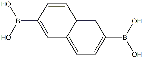 BORONIC ACID,2,6-NAPHTHALENEDIYLBIS- Structure