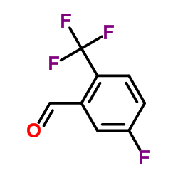 5-Fluoro-2-(trifluoromethyl)benzaldehyde Structure