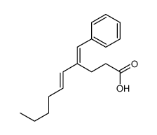 4-benzylidenedec-5-enoic acid Structure