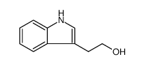 1H-Indole-3-ethanol, radical ion(1+) Structure