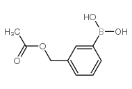 (3-(乙酰氧基甲基)苯基)硼酸结构式