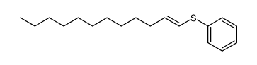 (E)-1-(phenylthio)-1-dodecene Structure