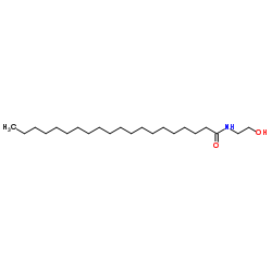 N-(2-Hydroxyethyl)icosanamide structure